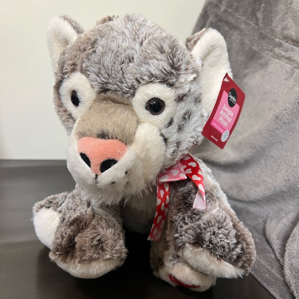 Snow Leopard Plush Toy